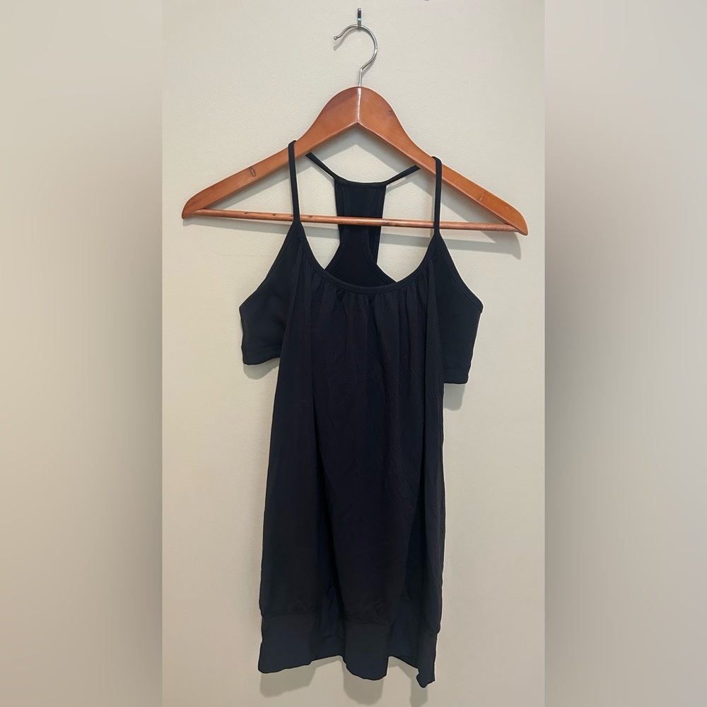 lululemon athletica Black Spaghetti Strap Tank Top
